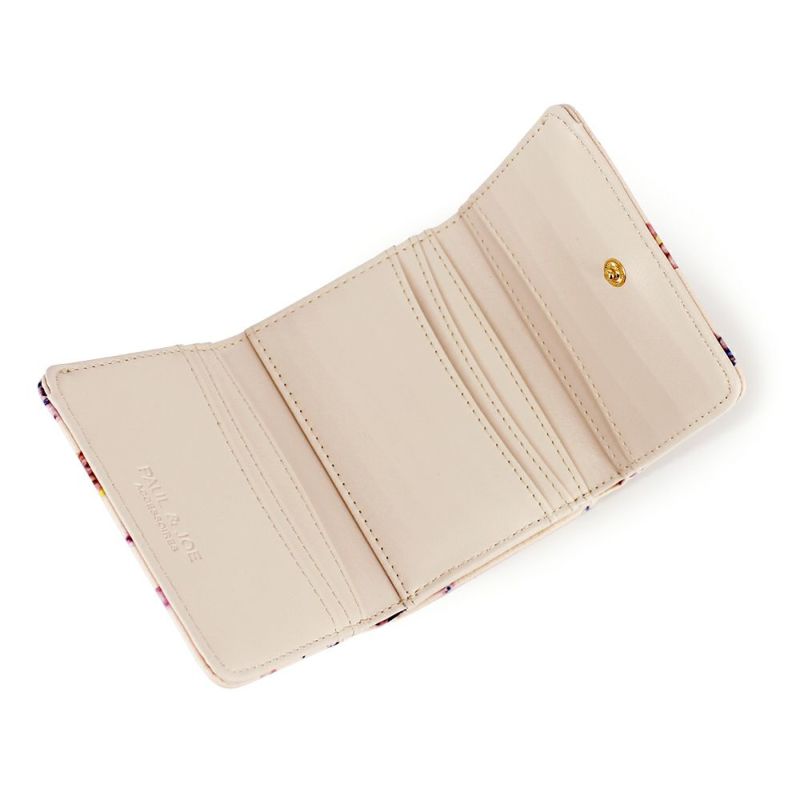 PAUL & JOE 三つ折り財布 PJA-W532 ベージュ PAUL & JOE 三つ折り財布 PJA-W532 ベージュ - メルカリ