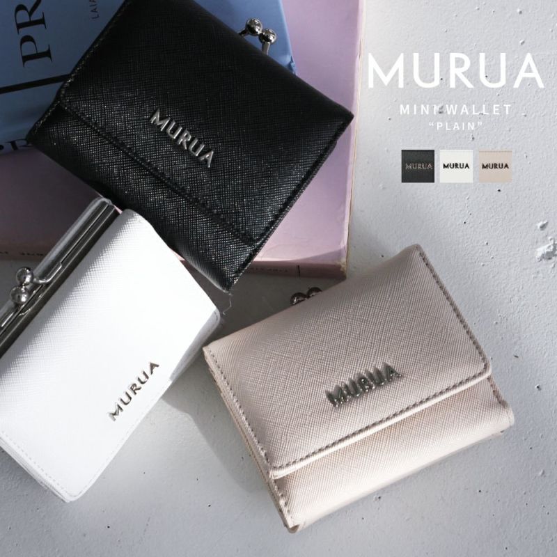 MURUA（ムルーア） がま口財布