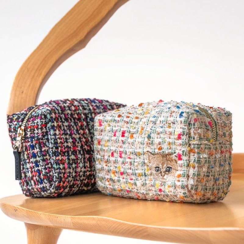 PAUL & JOE ACCESSOIRES ポーチ ツイード・ジプシー PJA-P1061