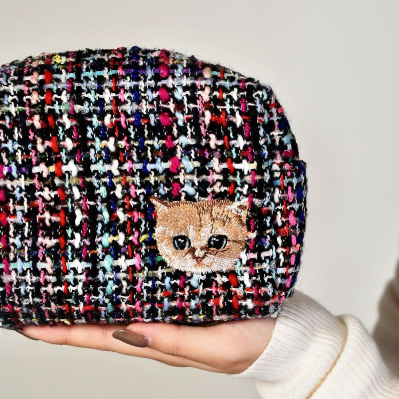 PAUL&JOE ACCESSOIRES ポーチ ツイード PJA-P921 レディース