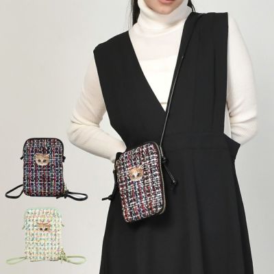 PAUL&JOE ACCESSOIRES スマホショルダー ツイード PJA-B922 レディース