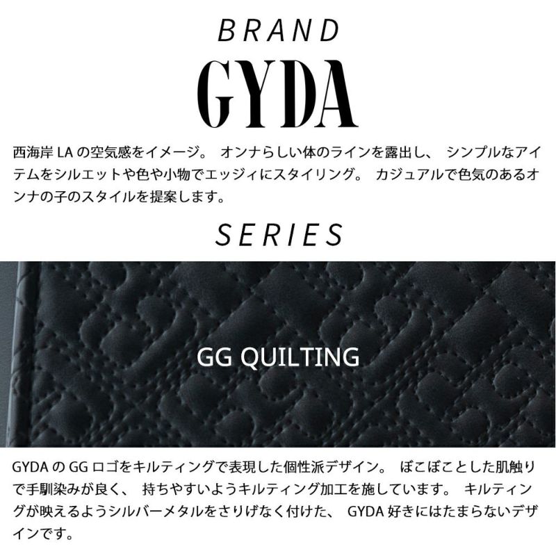 GYDA ジェイダ 口金ミニ財布 GGキルティング GY-W122 三つ折り財布