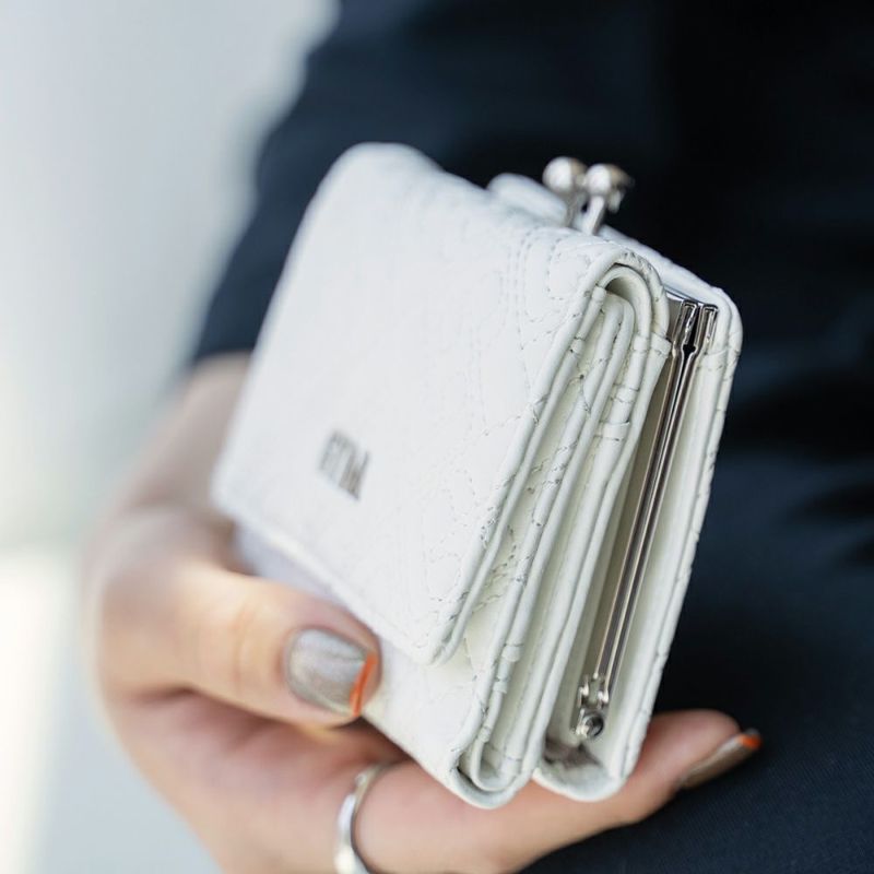 GYDA ジェイダ 口金ミニ財布 GGキルティング GY-W122 三つ折り財布 GYDA ジェイダ 口金ミニ財布 GGキルティング GY-W122 三つ折り財布