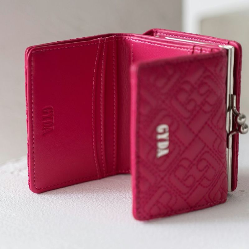 GYDA ジェイダ 口金ミニ財布 GGキルティング GY-W122 三つ折り財布 GYDA ジェイダ 口金ミニ財布 GGキルティング GY-W122 三つ折り財布