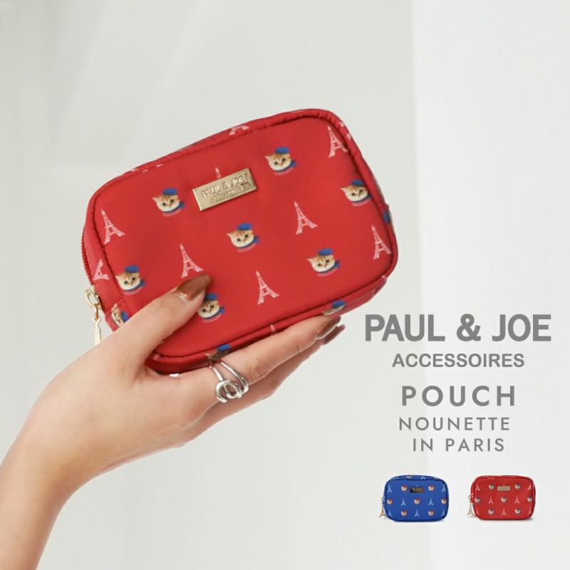 PAUL JOE ACCESSOIRES ポール＆ジョーアクセソワ ポーチ ヌネットインパリス PJA-P1002