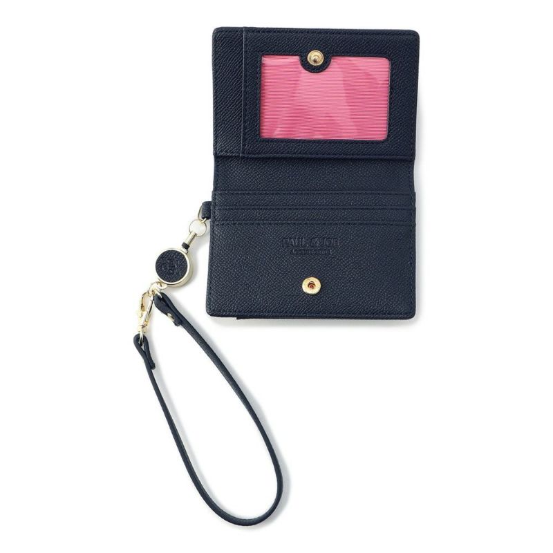 PAUL & JOE ACCESSOIRES 2面パスケース キャット刺繍 PJA-W1083