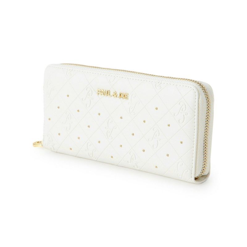 PAUL & JOE ACCESSOIRES ★長財布 ★エンボススタッズ PAUL & JOE ACCESSOIRES 長財布 エンボススタッズ PJA-W1071