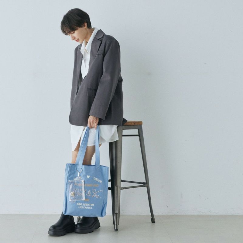 WEB限定】 クリアポーチ付き9DAYSトートバッグ PJA-B1141 推し活