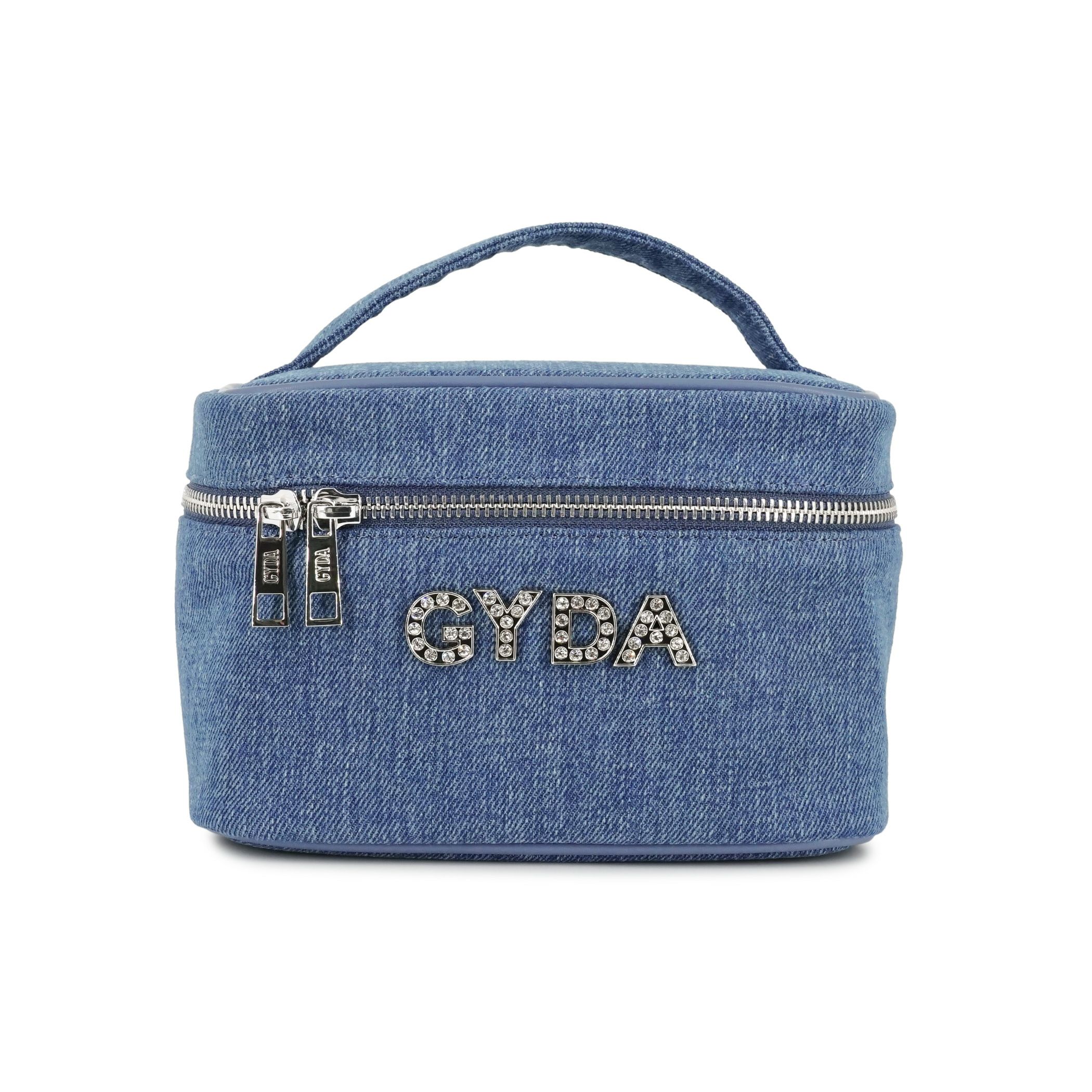 GYDA バニティポーチ GY-P293 ラインストーンロゴ